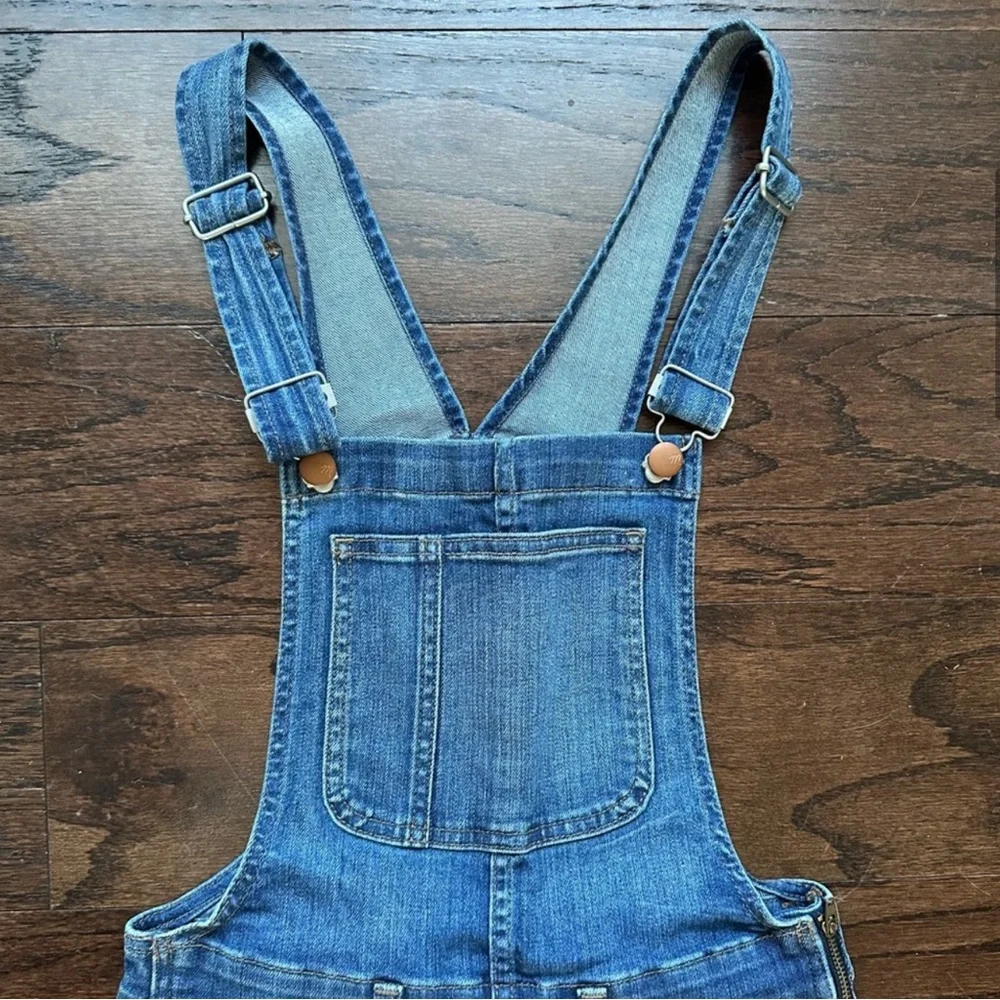 Madewell NWT Skinny Overalls in Groveland Wash | XS - Picture 11 of 12